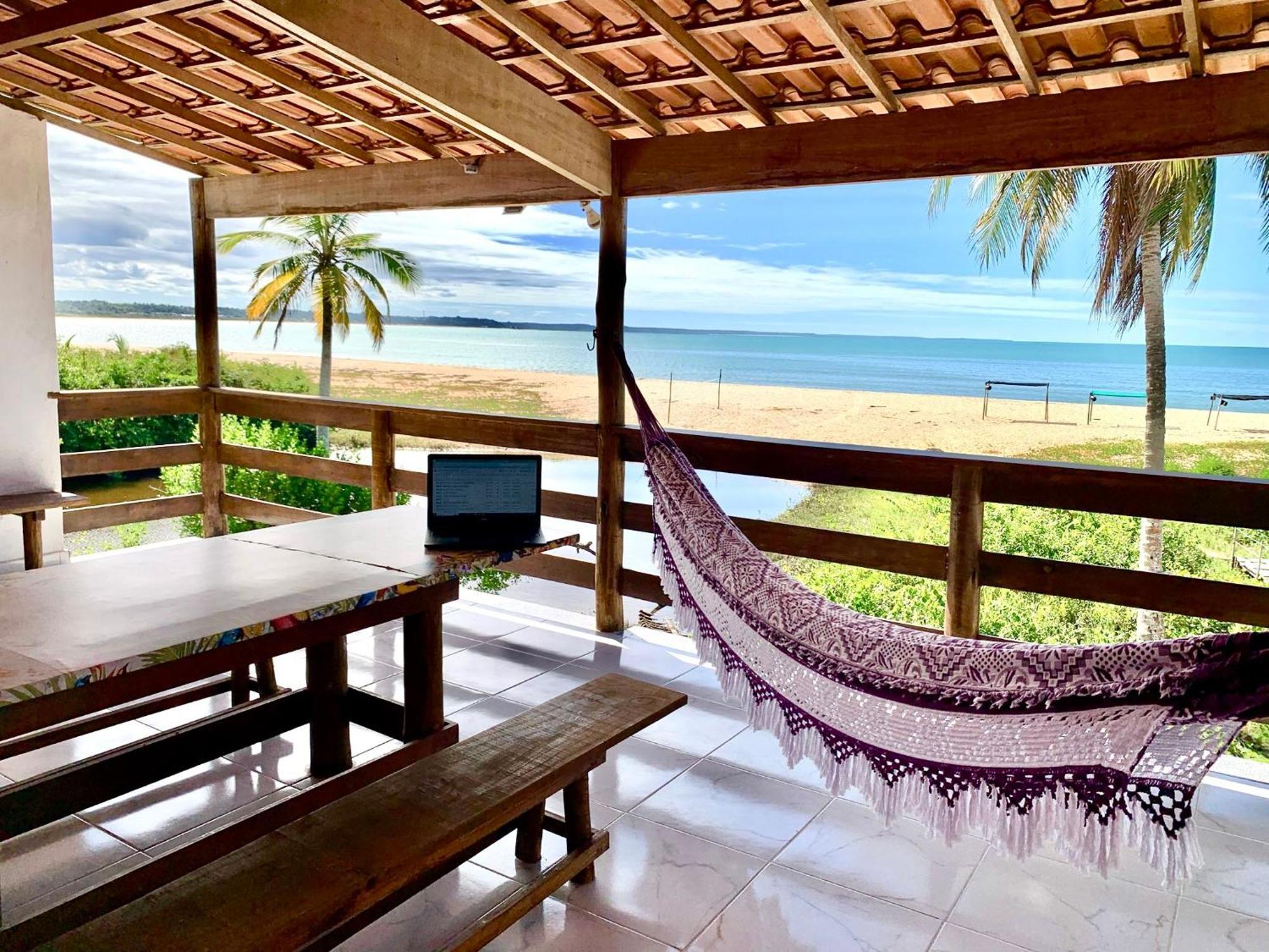 Paraiso Beach Hostel E Pousada 산타 크루스 카브랄리아 외부 사진