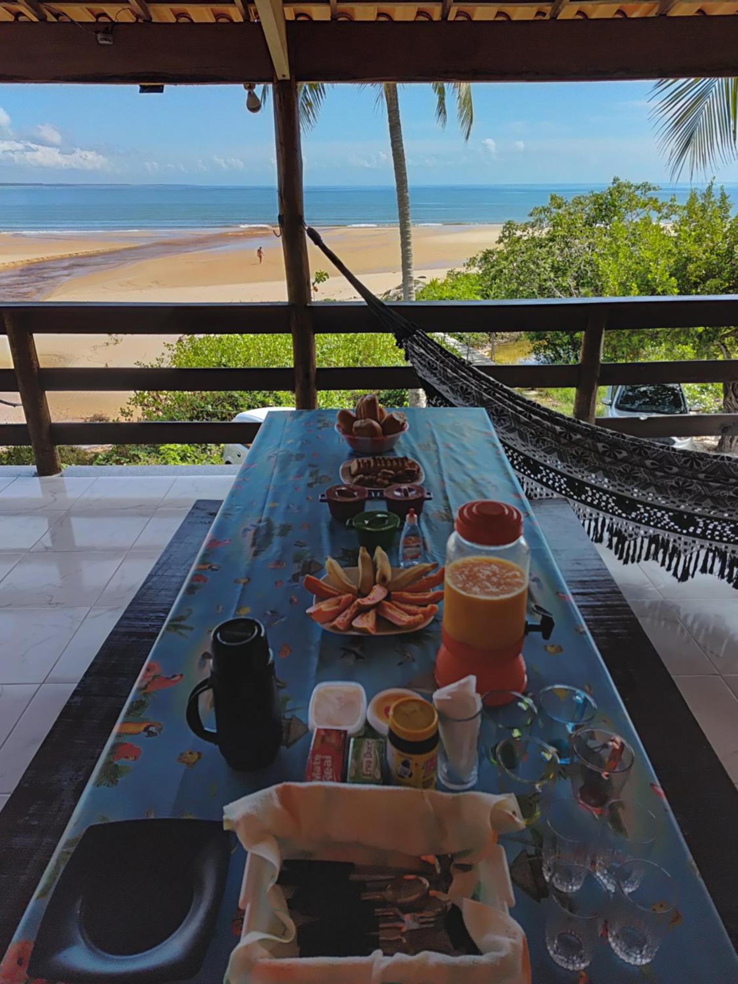 Paraiso Beach Hostel E Pousada 산타 크루스 카브랄리아 외부 사진